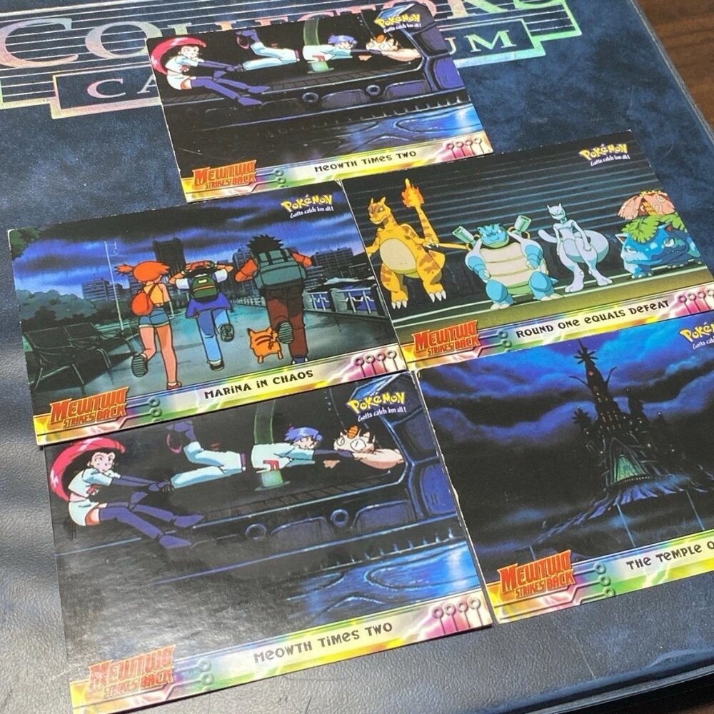 Pokémon Mewtwo Strikes Back Postcards (1999) – Movie Set